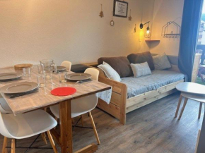 Studio cabine 5 pers à Risoul, pied des pistes et proche navette - FR-1-330-582